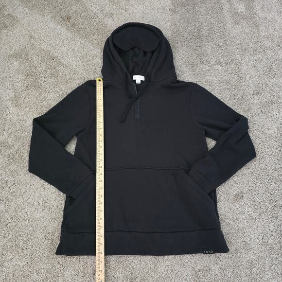 Pond Los Angeles Women’s Essential Hoodie Black S Soft Cozy Fall Layering Travel - Picture 6 of 8
